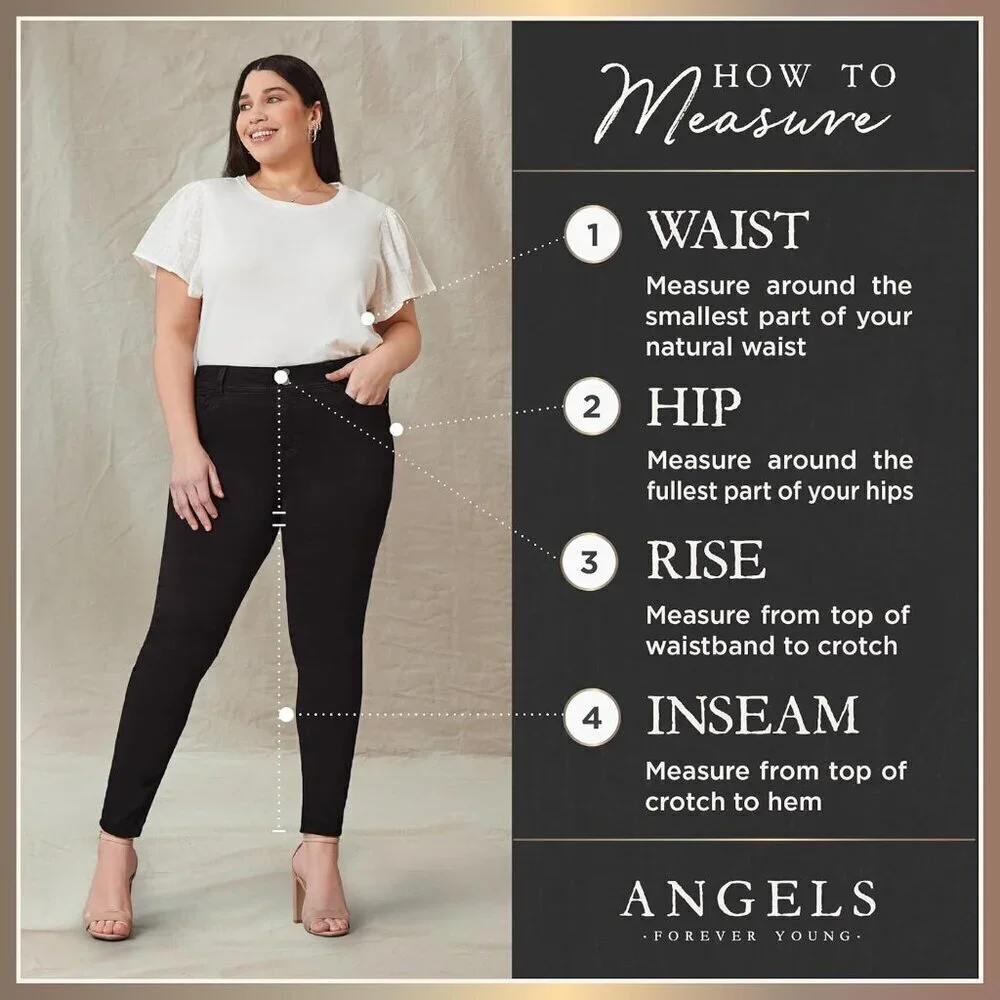 Women's Plus Size Stretch Denim Bootcut Jeans Belted Mid-Rise Curvy Fit